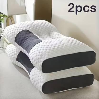 Soft Woven Neck Support Pillows